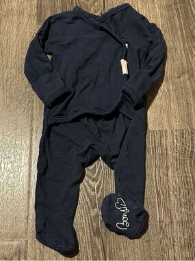Bonsie Skin on Skin Baby & Mom Contact Newborn Footed Sleeper Pajama
